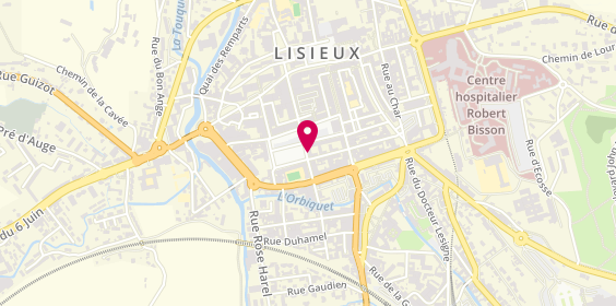 Plan de Lexo Micro, 43 place de la République, 14100 Lisieux
