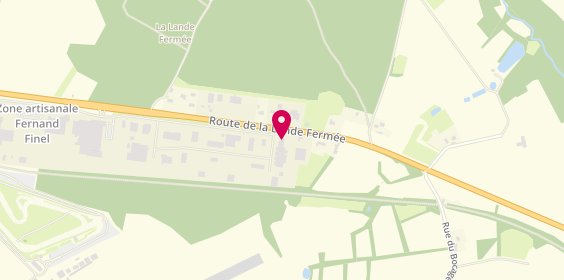 Plan de Arrobas Normandie Informatique, 72 Route de la Zone Industrielle, 50430 Lessay