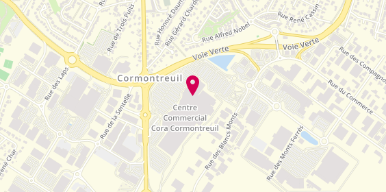 Plan de Docteur It, Centre Commercial Cora - Route de Louvois, 51350 Cormontreuil