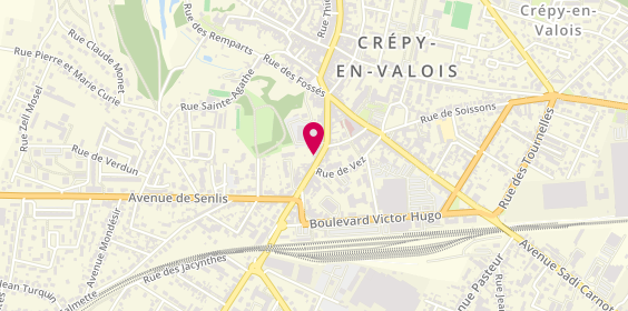 Plan de Iti-Informatique Iti-Smart Ivs-Info, 34 Rue Charles de Gaulle, 60800 Crépy-en-Valois