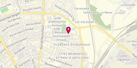 Plan de SAAD It Services, 44 Rue Commandant Arnaud, 51100 Reims