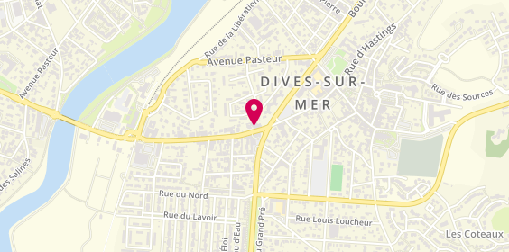 Plan de Delorme Informatique Dives-sur-Mer, 40 Bis Rue Général de Gaulle, 14160 Dives-sur-Mer