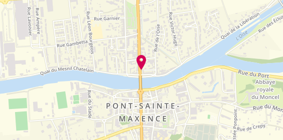 Plan de Pcexpress, 6 Rue de la République, 60700 Pont-Sainte-Maxence