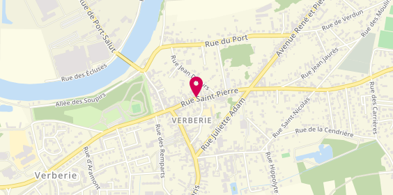 Plan de Proximicro, 33 Rue Saint-Pierre, 60410 Verberie