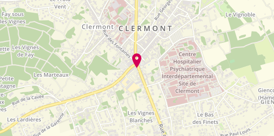 Plan de DEPINFORM, 6 Rue de Paris, 60600 Clermont