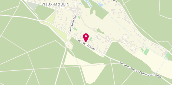 Plan de Manoir Technologies, 13 Route Etangs Saint Pierre, 60350 Vieux-Moulin