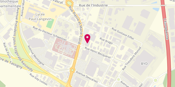 Plan de Boulanger, Zone Aménagement du Ther
Rue Pierre et Marie Curie, 60000 Beauvais