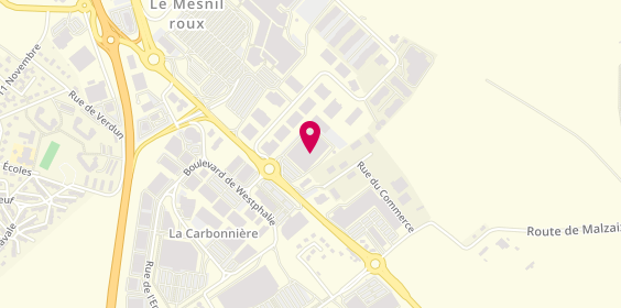Plan de Boulanger Barentin, Zone Commerciale Mesnil Roux
948 Rue de la Liberté, 76360 Barentin
