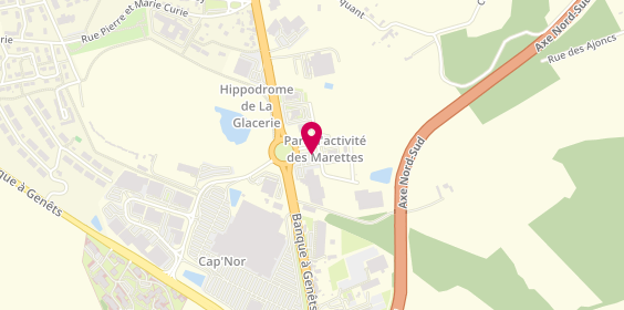 Plan de LDLC, Zone Aménagement la Glacerie
104 Bis Rue des Marettes, 50470 Cherbourg-en-Cotentin