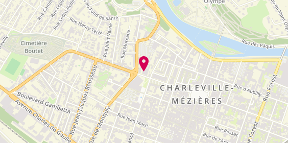 Plan de Info Copy, 4 avenue Charles Boutet, 08000 Charleville-Mézières