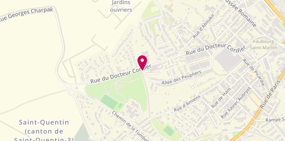 Plan de Artipicardie, 227 Rue du Dr Cordier, 02100 Saint-Quentin