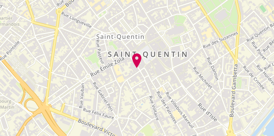 Plan de Créa Technologies, 16 Bis
Rue de la Comédie, 02100 Saint-Quentin