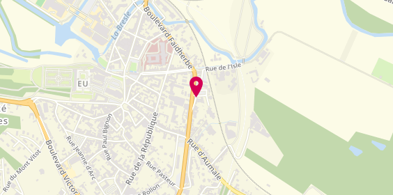 Plan de P.S.I Partenariat Service Informatique, 24 Rue Soeur Sainte-Fideline, 76260 Eu