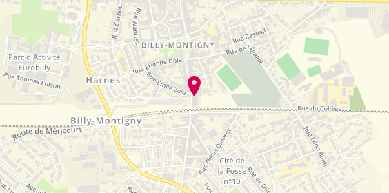 Plan de Micro Boutique, 16 Rue Fusillés, 62420 Billy-Montigny