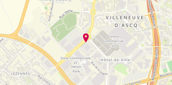 Plan de Top Office, 143 Boulevard de Valmy, 59650 Villeneuve-d'Ascq