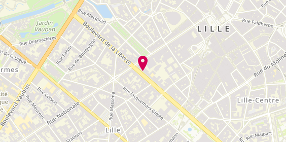 Plan de France Toner LILLE, 85 Boulevard de la Liberté, 59000 Lille