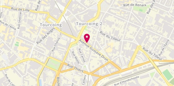 Plan de TARTARE Jonathan, 35 Avenue Gustave Dron, 59200 Tourcoing