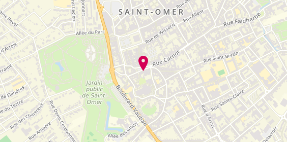 Plan de Seblef, 15 Place Victor Hugo, 62500 Saint-Omer